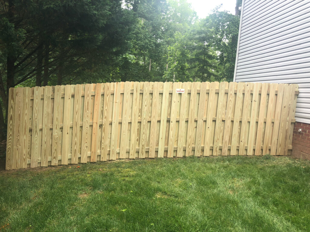 Wood Shadowbox Fences