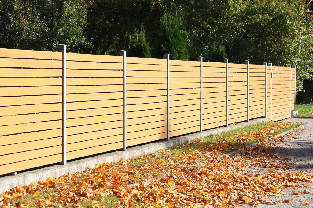 Successful Wood Privacy Fence Installation