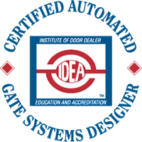 Certified Automated Gate Systems Designer logo