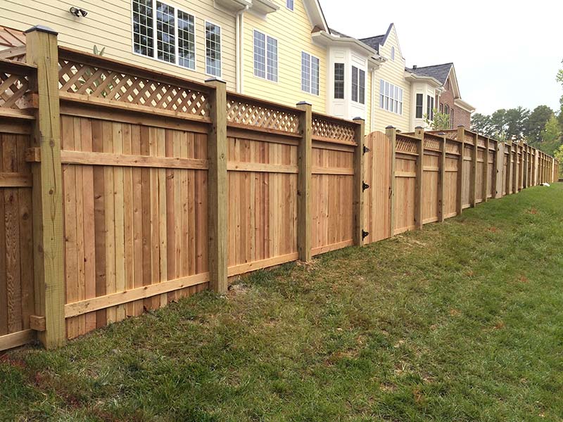 Commercial Wood Fencing Norfolk VA